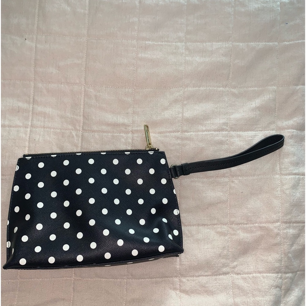 Talbots Polka Dot Wristlet